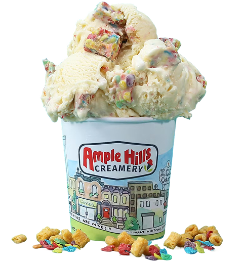 Ice cream in cup